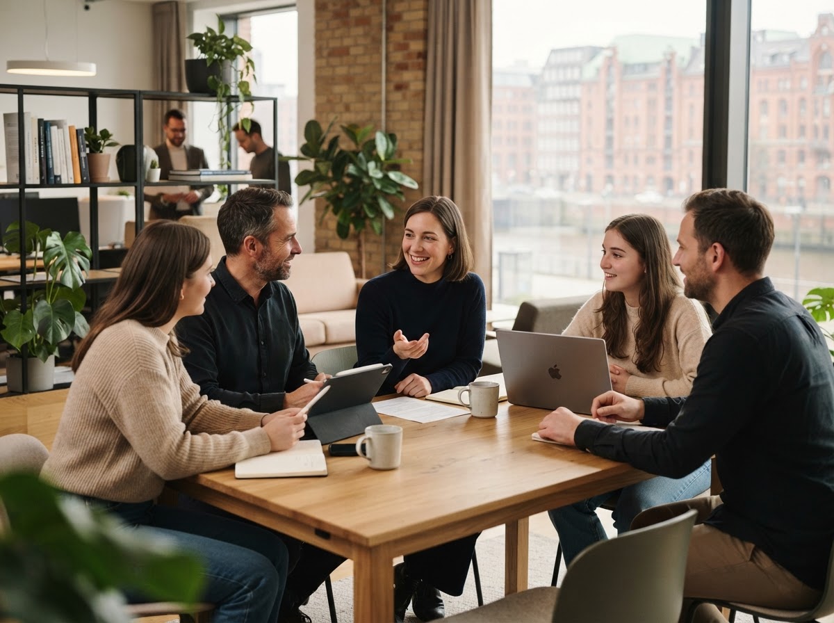 Xovryum Team bei der Entwicklung datenbasierter Analysemodelle